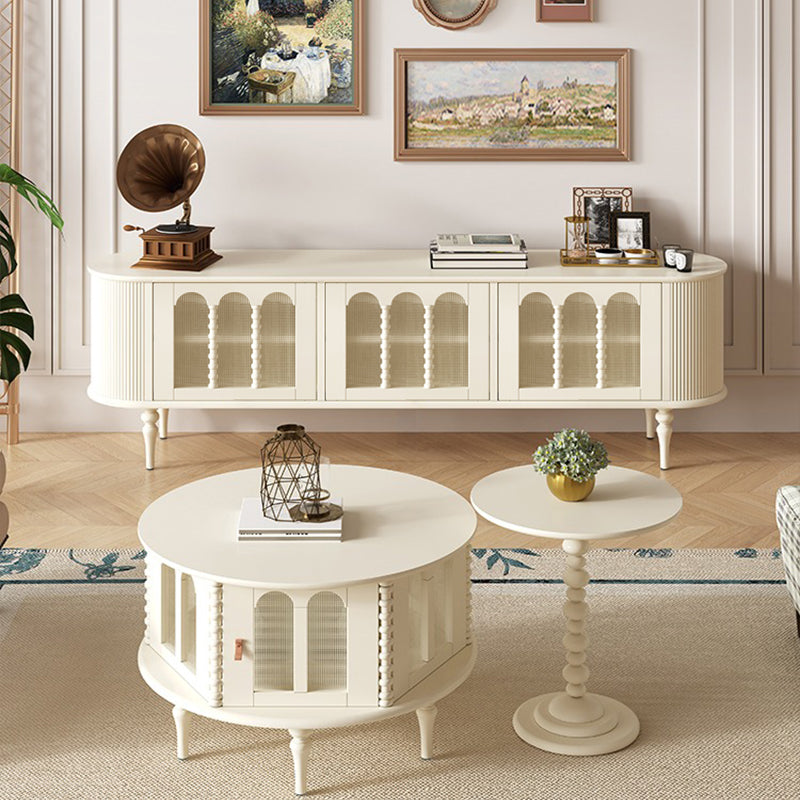 Chanté公式｜テレビ台 こだわり クリーム風 シャビーシック