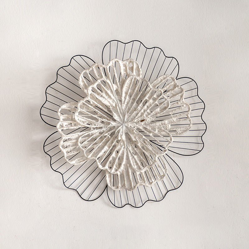 Chanté公式｜壁かけオブジェ 華やか 立体的な花 シャビーシック