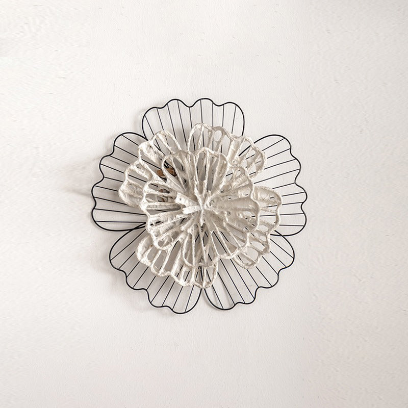 Chanté公式｜壁かけオブジェ 華やか 立体的な花 シャビーシック