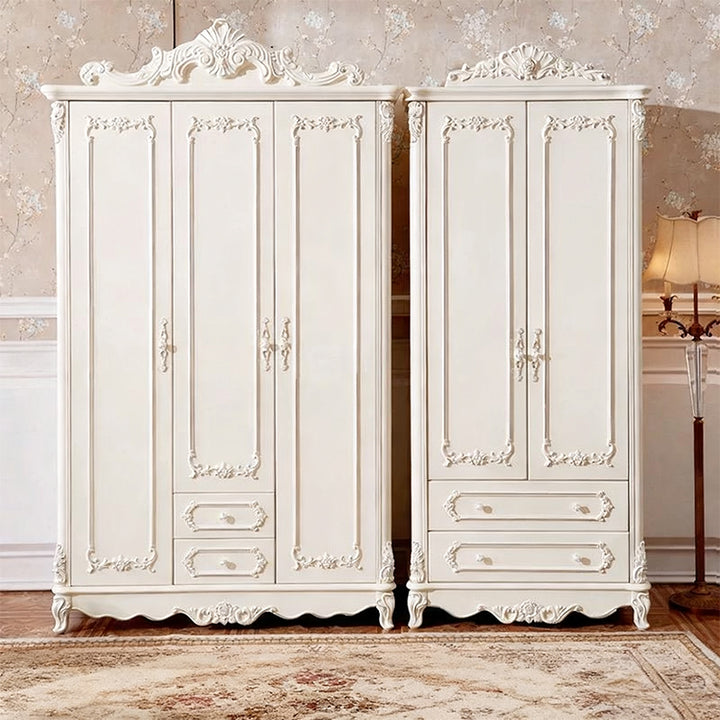 Baroque｜ワードローブ 収納力抜群 彫刻