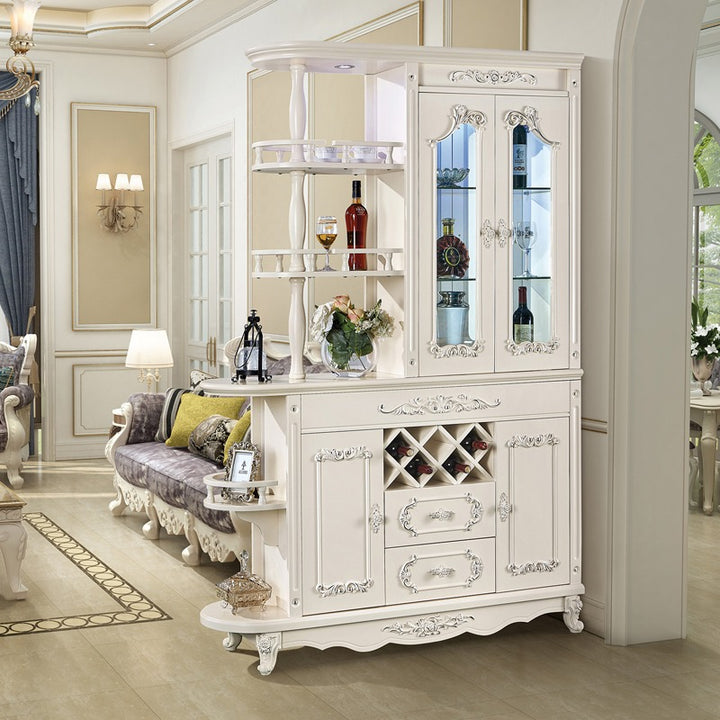 Provence｜ハイキャビネット 彫刻 多用途