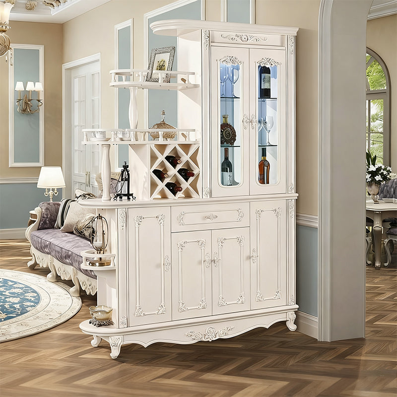 Provence｜ハイキャビネット 彫刻 多用途