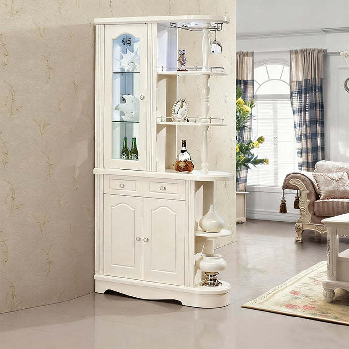 Provence｜ハイキャビネット 彫刻 多用途