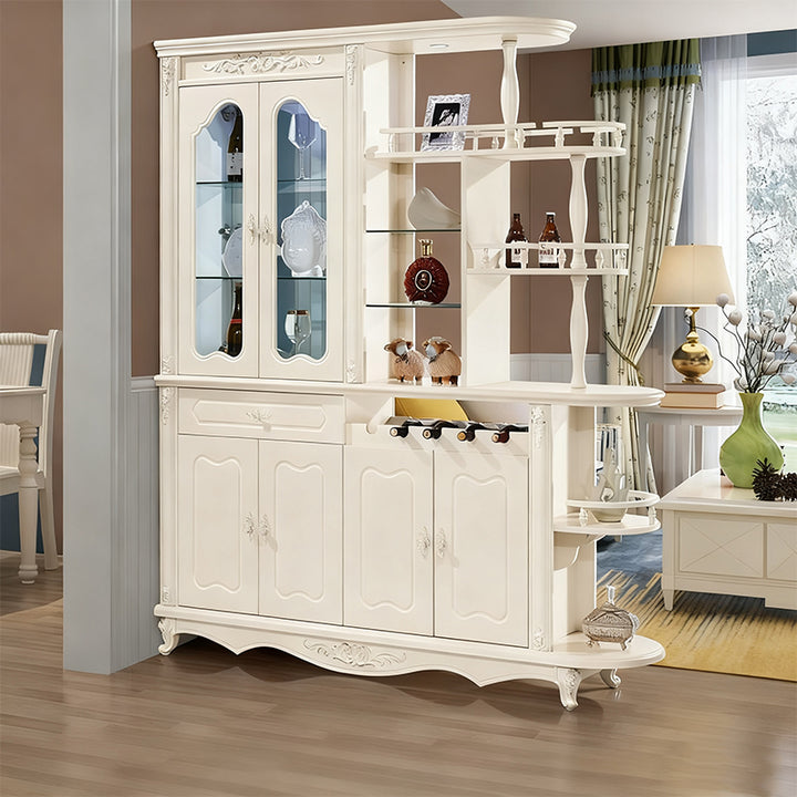 Provence｜ハイキャビネット 彫刻 多用途